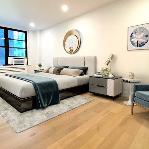 Master bedrooms are often sized comfortably for king size beds and furnishings spacious master bedroom with recessed lighting and large windows