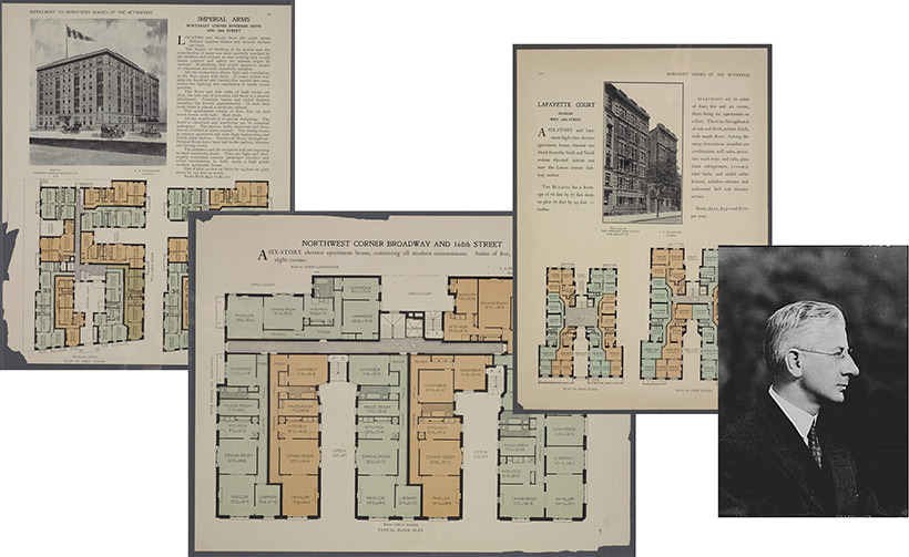 Architect, Lafayette A. Goldstone's Project Board